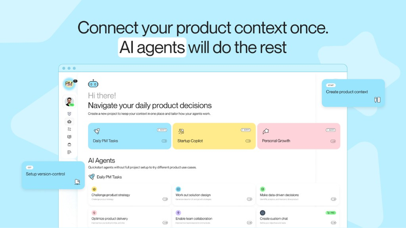 Product Map AI — connect product context once, then run grounded agents